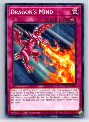 Dragon's Mind ALIN-EN079 Common / Short Print Alliance Insight Yu-Gi-Oh LP