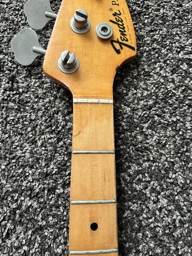 1969/70 Fender Precision Bass Maple Neck With A Profile - Ultra Rare