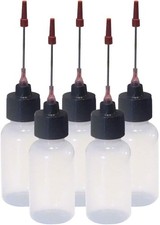 5-1 OZ Bottles w/ Stainless Needle Tip