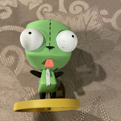 Vintage Invader Zim "Gir Doggie Disguise" figure 2004 w/bonus Octopus Friend - Picture 3 of 6
