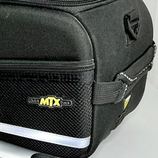 Topeak MTX Quick Track Bike Trunk Bag Top and Side Pockets  201504S *NEVER USED*