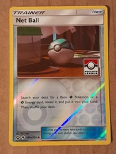 Pokemon Net Ball 187a/214 Reverse Holo League Promo NM See Pictures