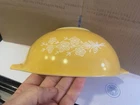 SUPER CLEAN PYREX #443 BUTTERFLY GOLD CINDERELLA MIXING BOWL