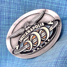 2000 Indianapolis 500 Belt Buckle Y2K OLP 84th Race Limited Edition Vtg.NOX441