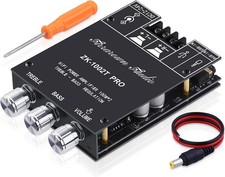 Hi-Fi 200W Bluetooth Audio Amplifier with Protective Features - Easy Install