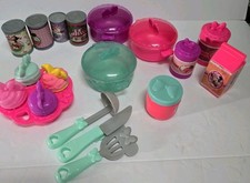 DISNEY Minnie Mouse Kitchen Food Accessory Vtg 50 Pc