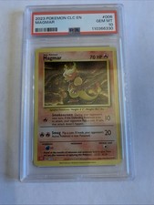 Magmar 006/034 PSA 10 CLC Charizard & Ho-Oh ex Deck Pokemon 2023