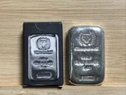 Germania Mint 5 Oz Silver Bar .999 Fine Silver Hologram Sealed! Poured