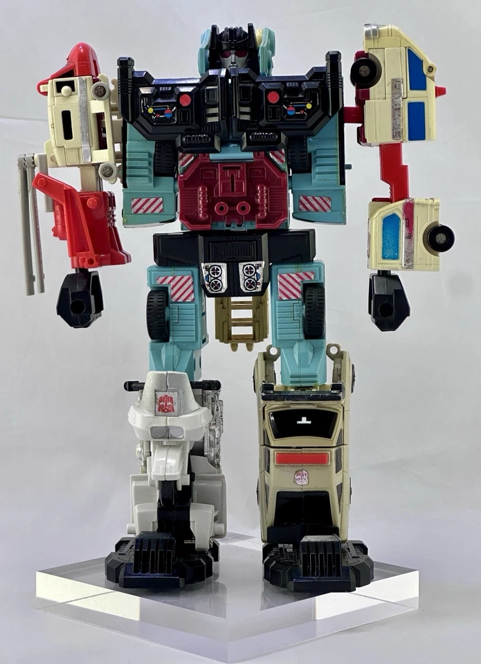 Defensor Transformers G1 Vintage Hasbro Takara Gig 1986 Macau Protectobots - Imagen 4 de 4