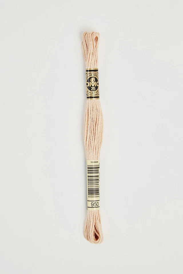 DMC Colorfast Cotton Yarn Black 6 Strand Embroidery Cross Stitch 454 Colors - Image 2 of 4