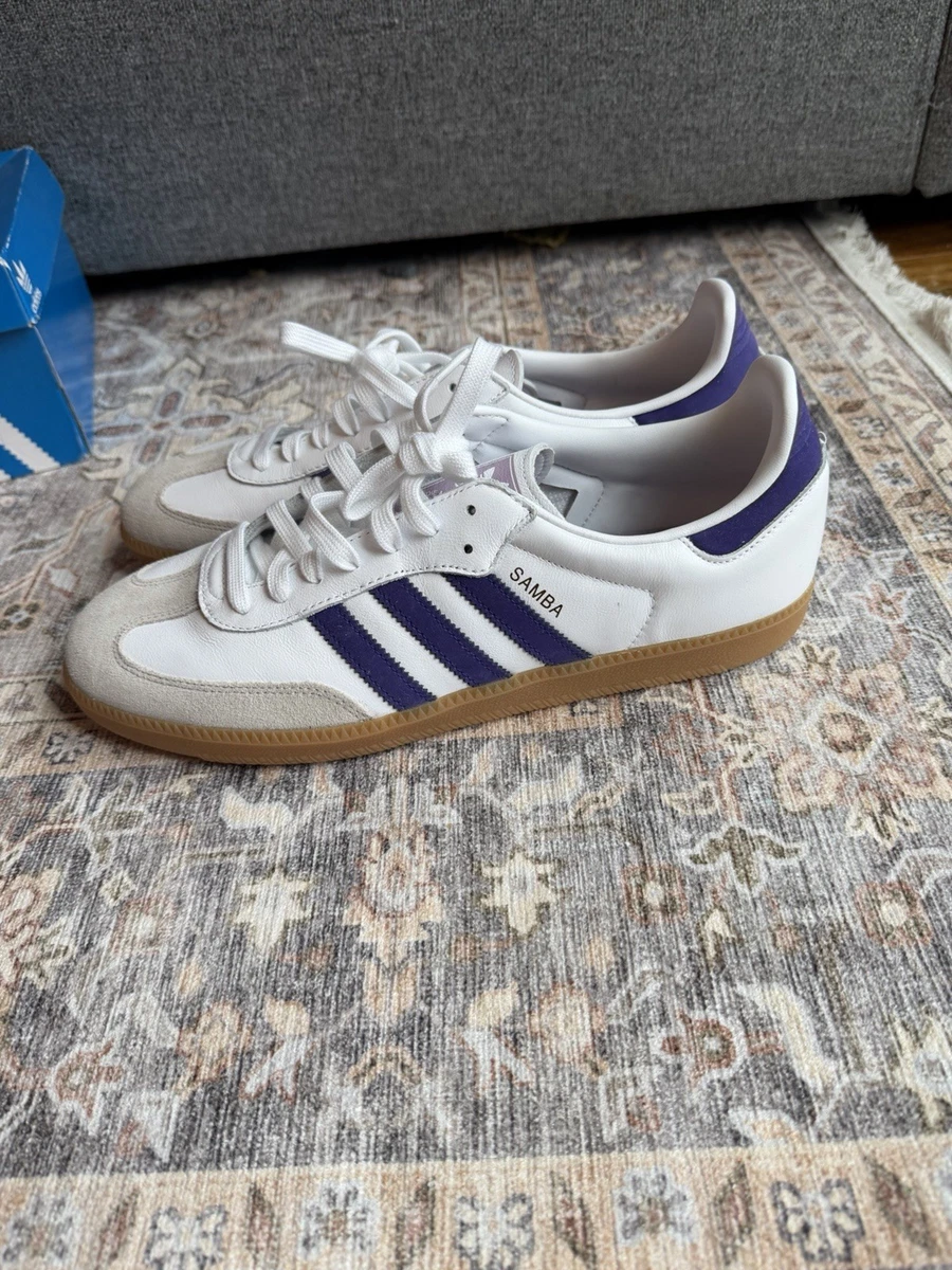 adidas Samba OG White Collegiate Purple | eBay