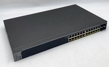 NETGEAR ProSAFE GS728TP 24-Port Gigabit PoE Smart Managed Switch, 4 SFP Ports