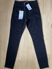 BNWT NEXT Denim BLACK SKINNY JEANS size 10 Regular High Rise Lift Slim Shape NEW