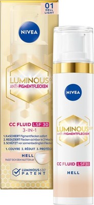 NIVEA Luminous630° Anti-Pigmentflecken Fluid 3-IN-1 01 Hell