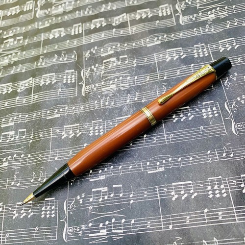 1940s SIMPLO MONTBLANC 33 DENMARK CORAL RED EBONITE VINTAGE MECHANICAL PENCIL RR - 第 16/20 張圖片