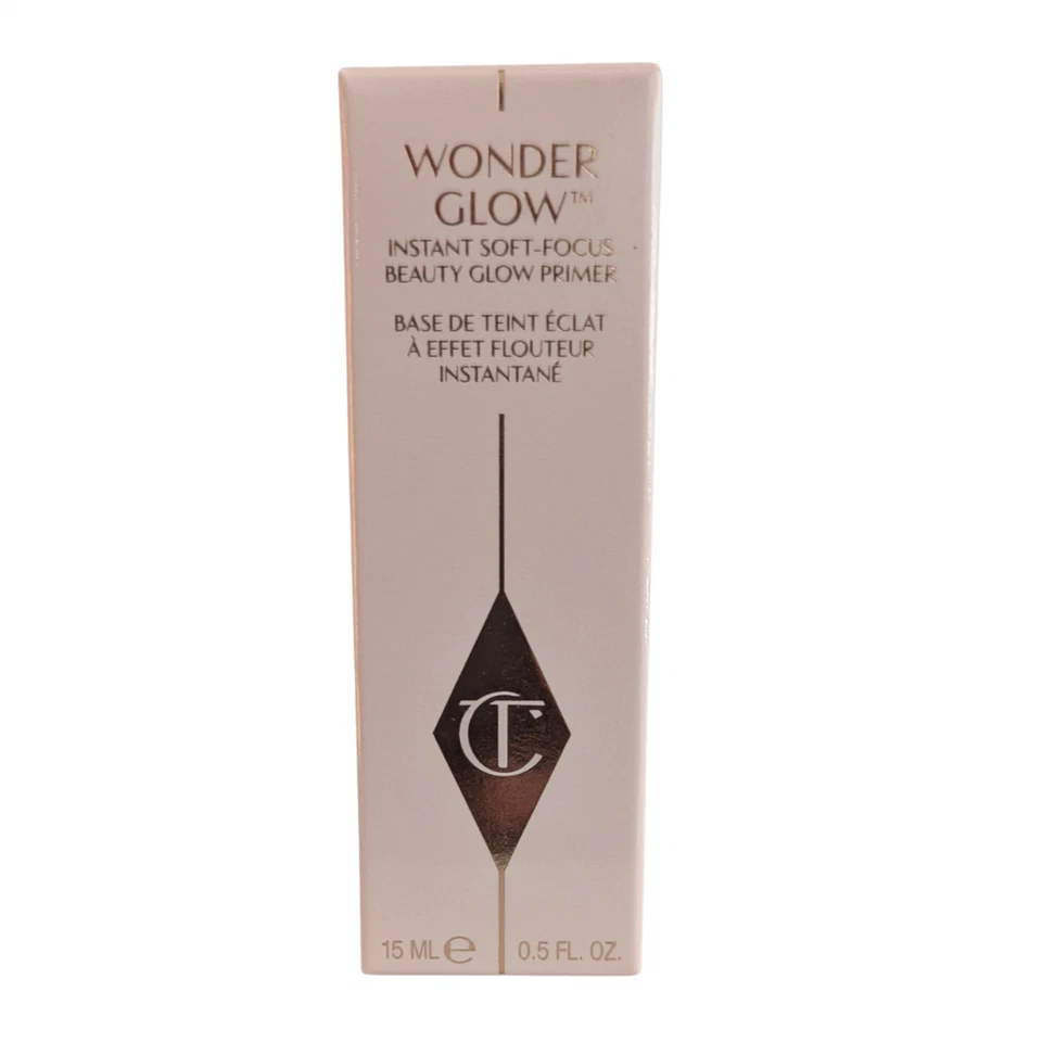 Charlotte Tilbury Wonder Glow Instant Soft-Focus Beauty Face Primer 0.5 fl oz - Image 2 of 3