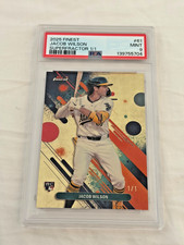 2025 Topps Finest Jacob Wilson  Superfractor 1/1 PSA 9