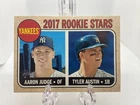 Aaron Judge 2017 Topps Heritage RC Rookie Card #214 New York Yankees MVP