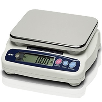 A&D, SJ-5000HS, Multipurpose Compact Bench Scale, 5000 g x 2 g, NSF Listed