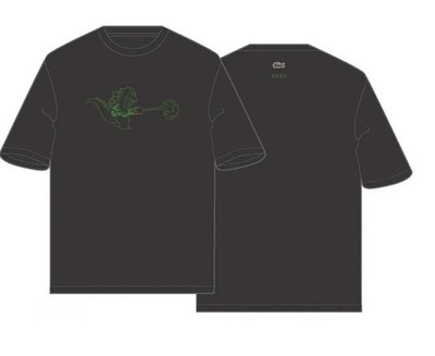 Godzilla + Lacoste T-Shirt My Lacoste Art Program Vol.9 Black M