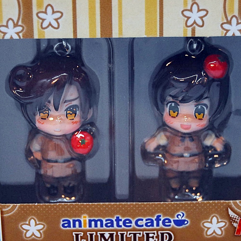 Hetalia Romano & Spain Figure Animate Cafe Limited Color