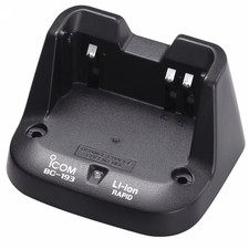 Icom Charger,110VAC,2-3/4" H x 6-3/8" L BC193 Icom BC193 731797007063 Plastic