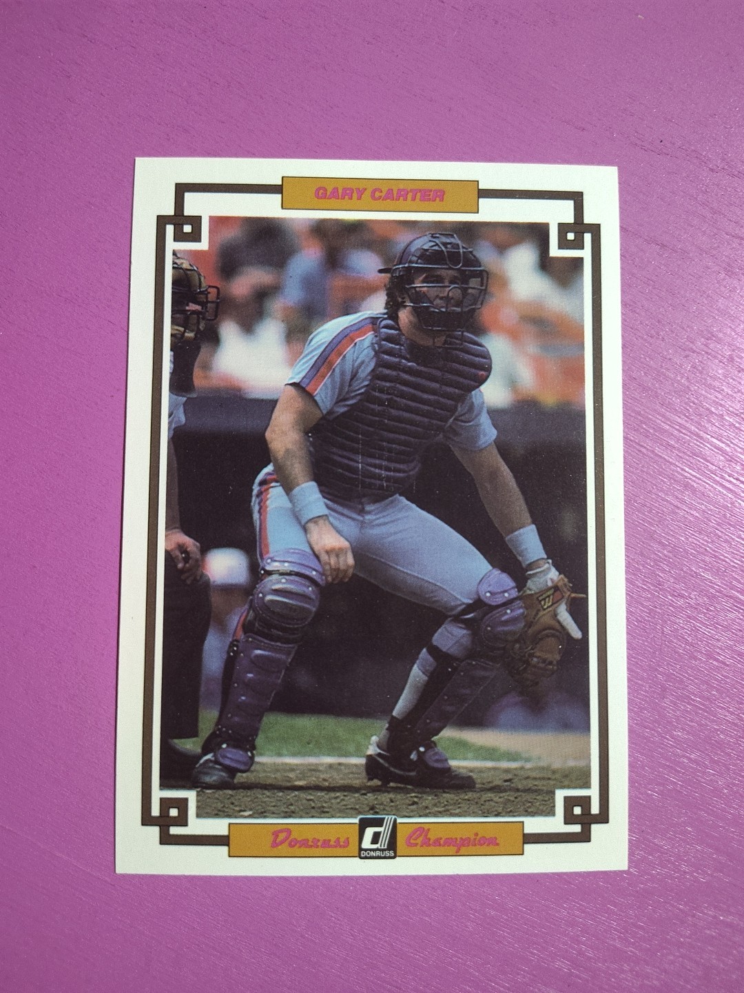 1984 Donruss - Champions Gary Carter #58