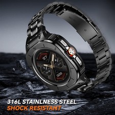 Band Case For Samsung Galaxy Watch Ultra 2025 /Ultra 47mm Stainless Steel ModKit