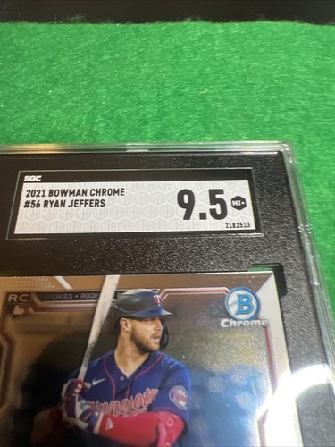 SGC9.5 🔥Ryan Jeffers #56 Bowman Chrome - Picture 2 of 4