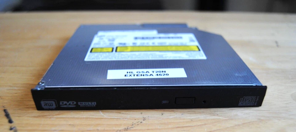 Regrabadora óptica de DVD Hitachi GSA-T20N Super Multi DVD Regrabadora Acer Extensa 4620 Foto 2 de 4