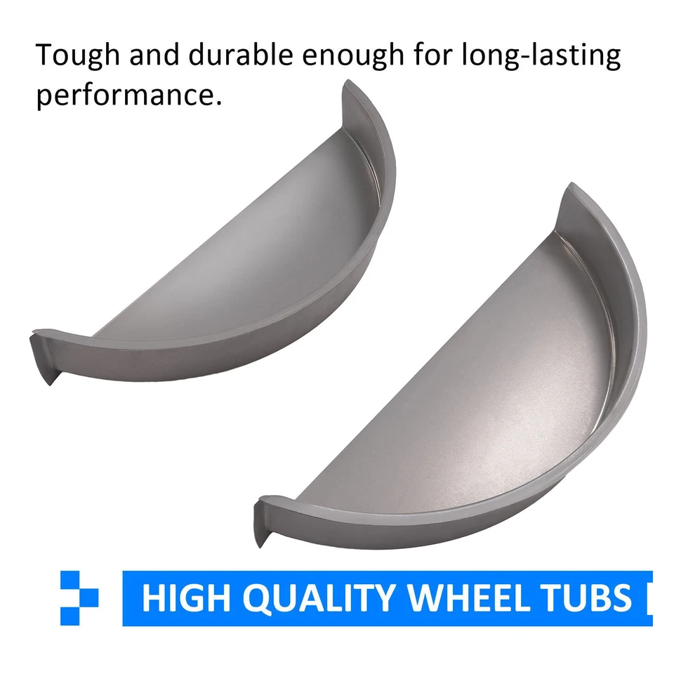 2 pcs Wheel Tubs For 1947-1954 1948 1949 1950 1951 Chevy Chevrolet Pickup Truck - Image 2 of 4