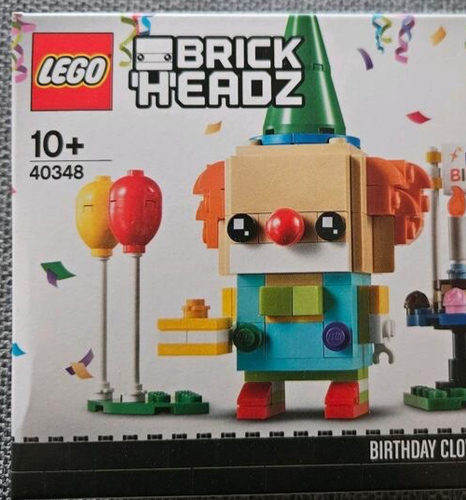 Lego 40348 BrickHeadz Happy Birthday Clown Building Kit 150 Pcs - Picture 5 of 6