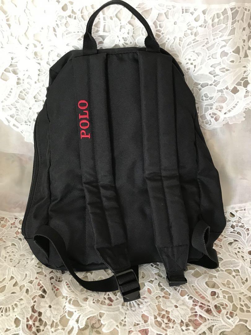 バッグ 00's archive POLO RALPH LAUREN backpack Polo Ralph Lauren Backpack Pony Black Limited Edition Iconic