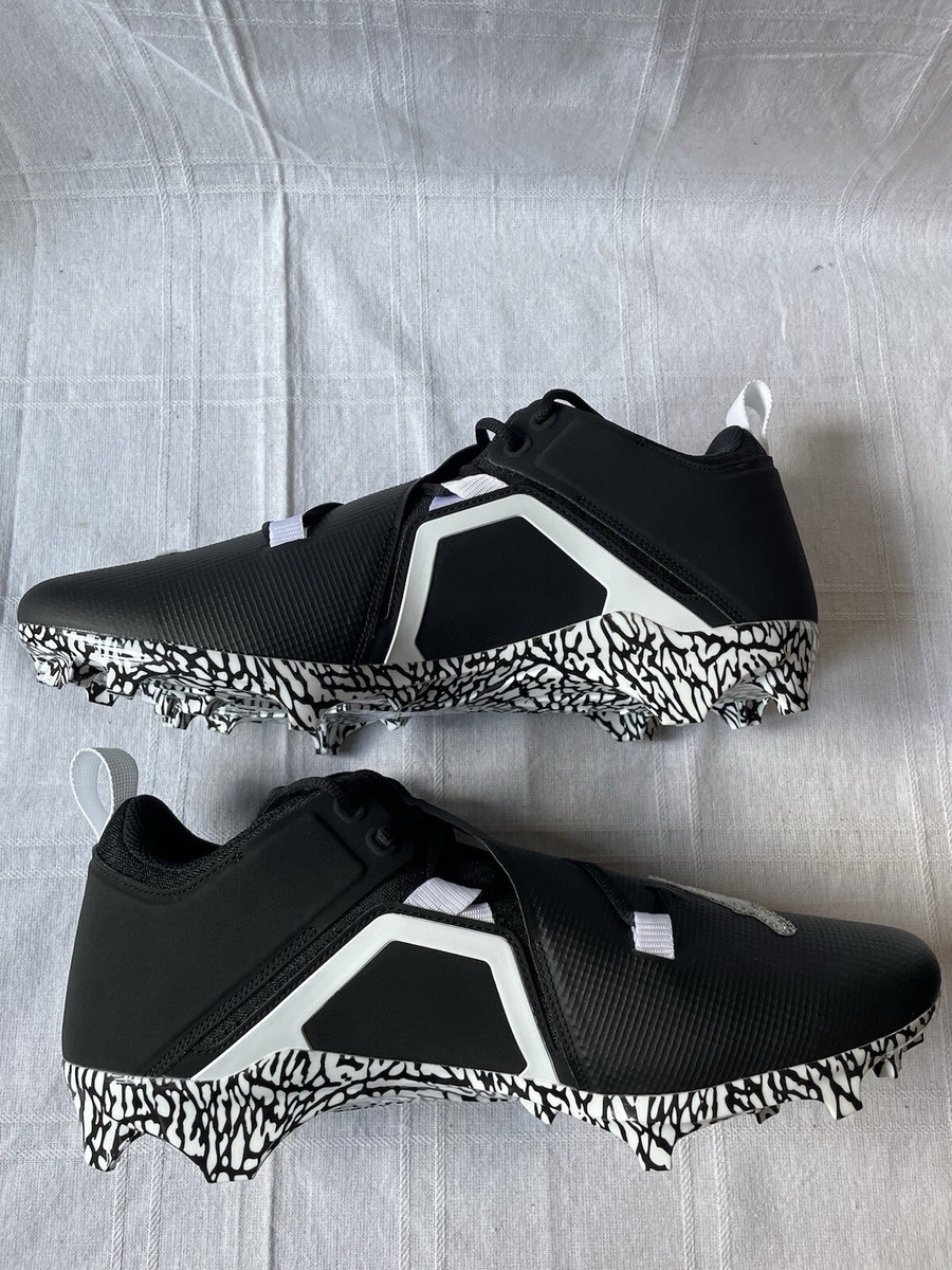 Nike Air Jordan Alpha Menace 3 Pro LWS Black White Football  display picture 3