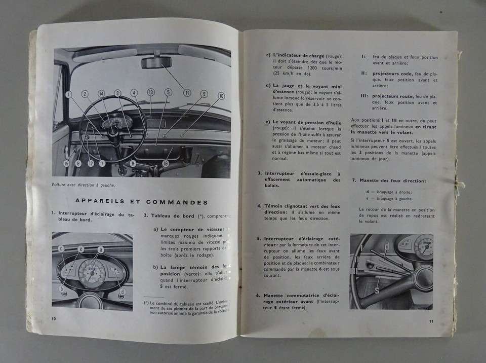 Maintaince Types Card file + Maintenance instructions Autobianchi Bianchina Type 110 FB ...