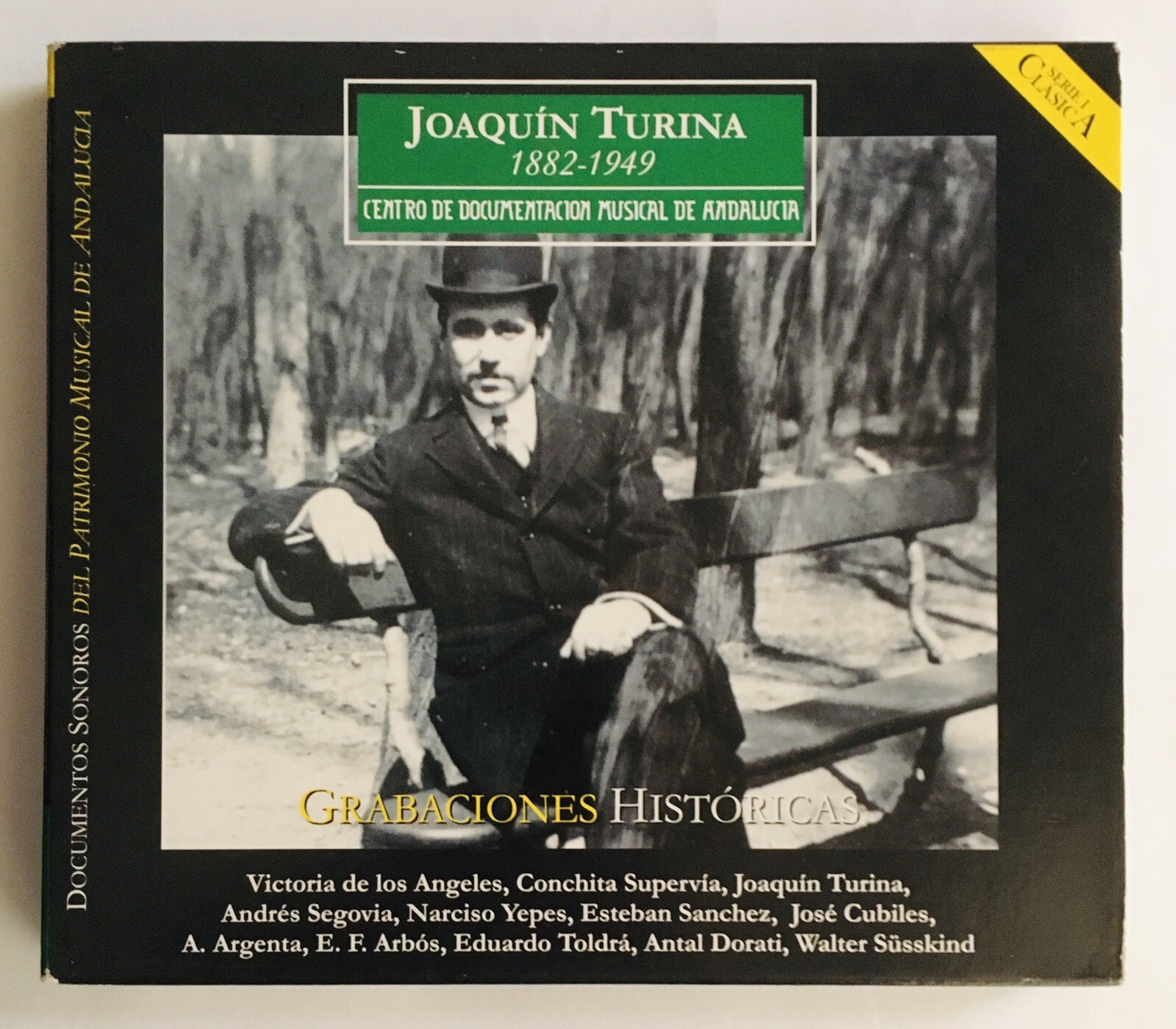 Joaquín Turina. Grabaciones Históricas. Historic Recordings and Live Concerts CD