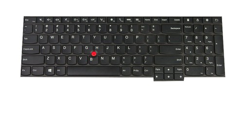 LENOVO - Tastiera PC Connessione Cavo Layout Inglese Nera FRU04X0130