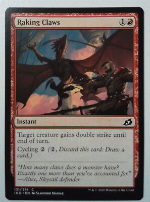 Raking Claws *Common* Magic MtG x1 Ikoria