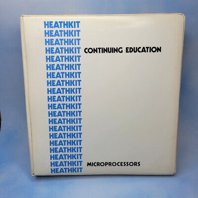 Heathkit Continuing Education Microprocessors Units 7-10 Individual Learning
