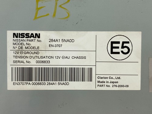 ⭐OEM 2019 INFINITI QX50 DRIVER ASSIST CAMERA CONTROL COMPUTER MODULE 284A1-5NA0D - Picture 5 of 5