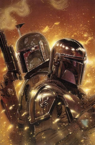 Star Wars The Mandalorian Season 2 #6 Virgin Kaare Andrews Exclusive Boba Fett 1