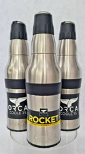 ORCROCK Orca Rocket Bottle & Can Holder Double Walled Vacuum Sealed Set of 3