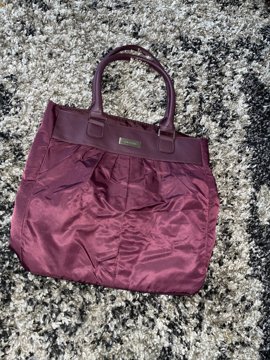 Calvin klein cheap purple handbag