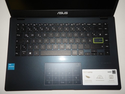 ASUS VivoBook E410, Intel Celeron E4500, 4GB Ram, 128GB EMMc, UHD , 14" FHD, OVP - Bild 7 von 10