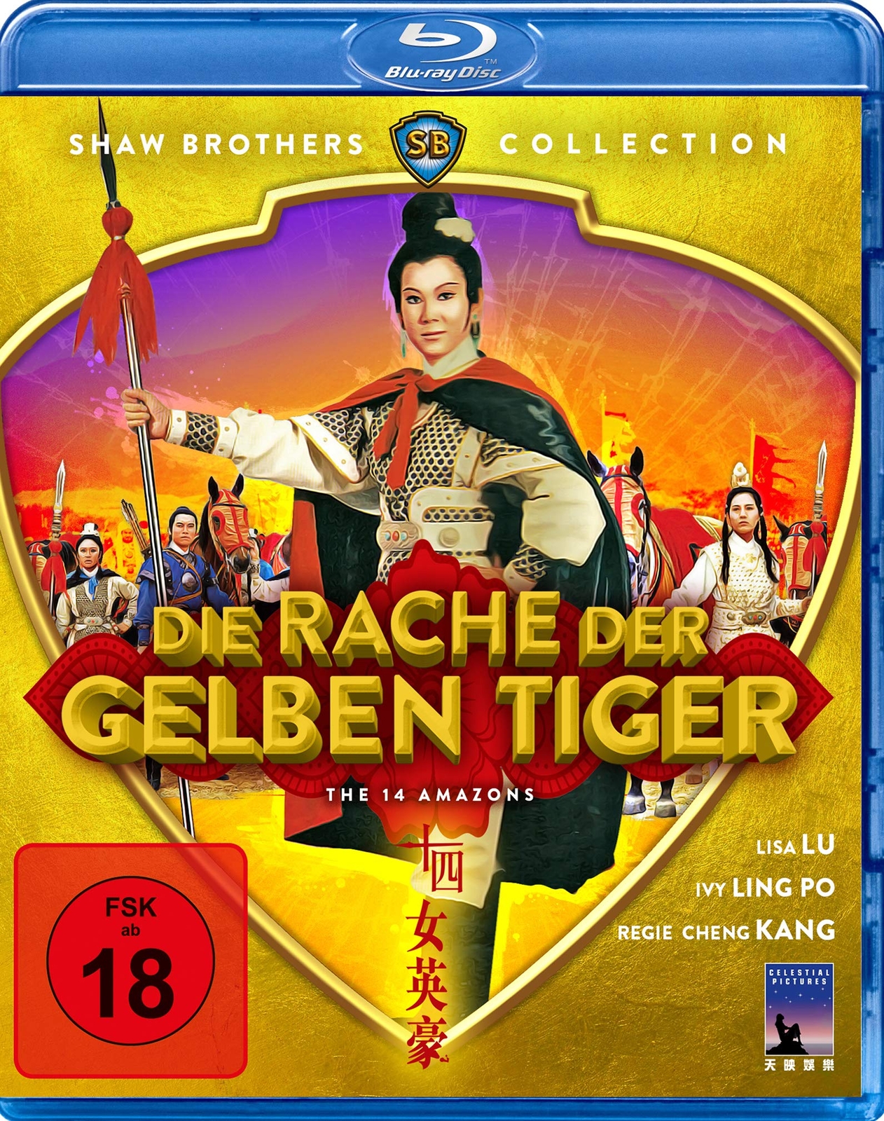 Die Rache der gelben Tiger (Blu-ray) Lu Lisa Po Ivy Ling Hua Yueh
