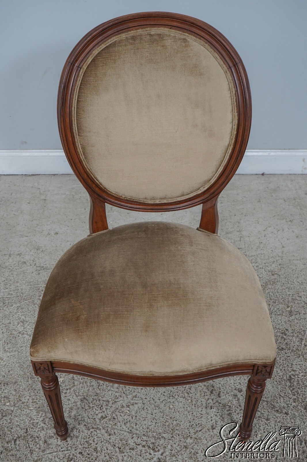 L59822EC Set of 4 ETHAN ALLEN Medallion Back French Dining Chairs eBay