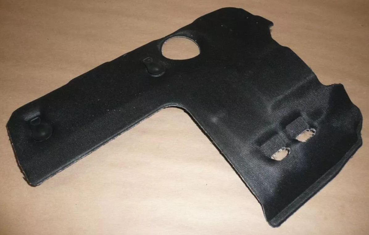 Cache moteur haute résistance référence 0137.F9 pour Citroën Berlingo DS4 - 3