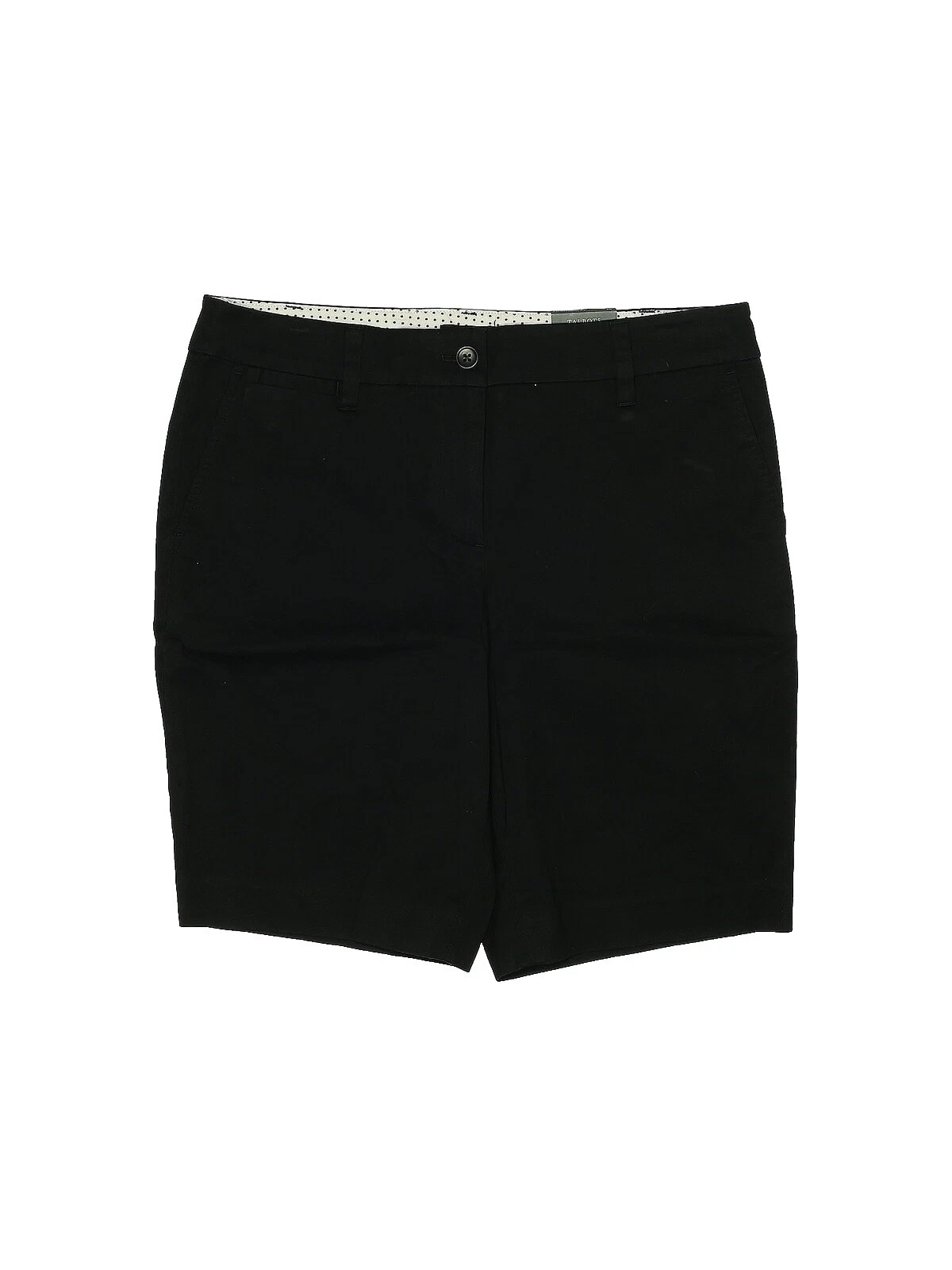 Talbots Cotton Solid Shorts for Women