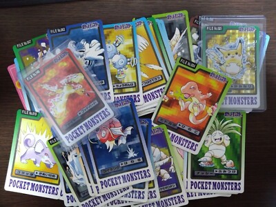 [Sell separately Cond.B above] Bandai Pokemon carddass Part3 &4 Blue ver.