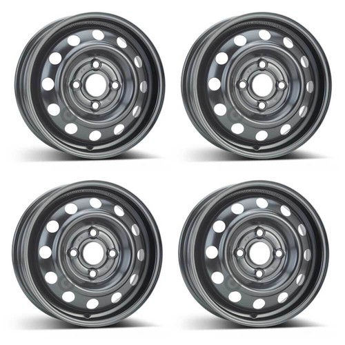 4 Alcar steel wheels rims 2490 4.0Jx13 ET46 4x100 for Kia Picanto
